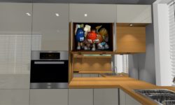 Projekt zabudowy kuchennej